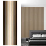 sonido Akustikpaneel Sonido Eiche hell 2 St. 244 x 56 x 1,8 cm