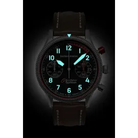 Bauhaus Aviation Eurofighter Schwarz Leder 25762