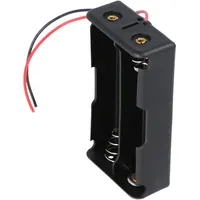 AccuCell Batteriehalter 2fach für CR 18650 71x21x21mm