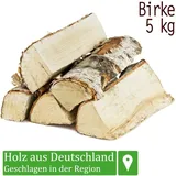 Brennholz Kaminholz Birkenholz Holz Auswahl 5 - 500 kg Birke Für Ofen und Kamin Kaminofen Feuerschale Grill Feuerholz Holzscheite 25 cm