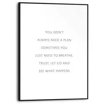 Reinders! Bild What Happens (LBH 30x1.60x40 cm) - bunt - LBH 30x1.60x40 cm