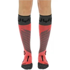 Uyn Ski One Merino Socken 2 Paar Pink/Schwarz 39-40