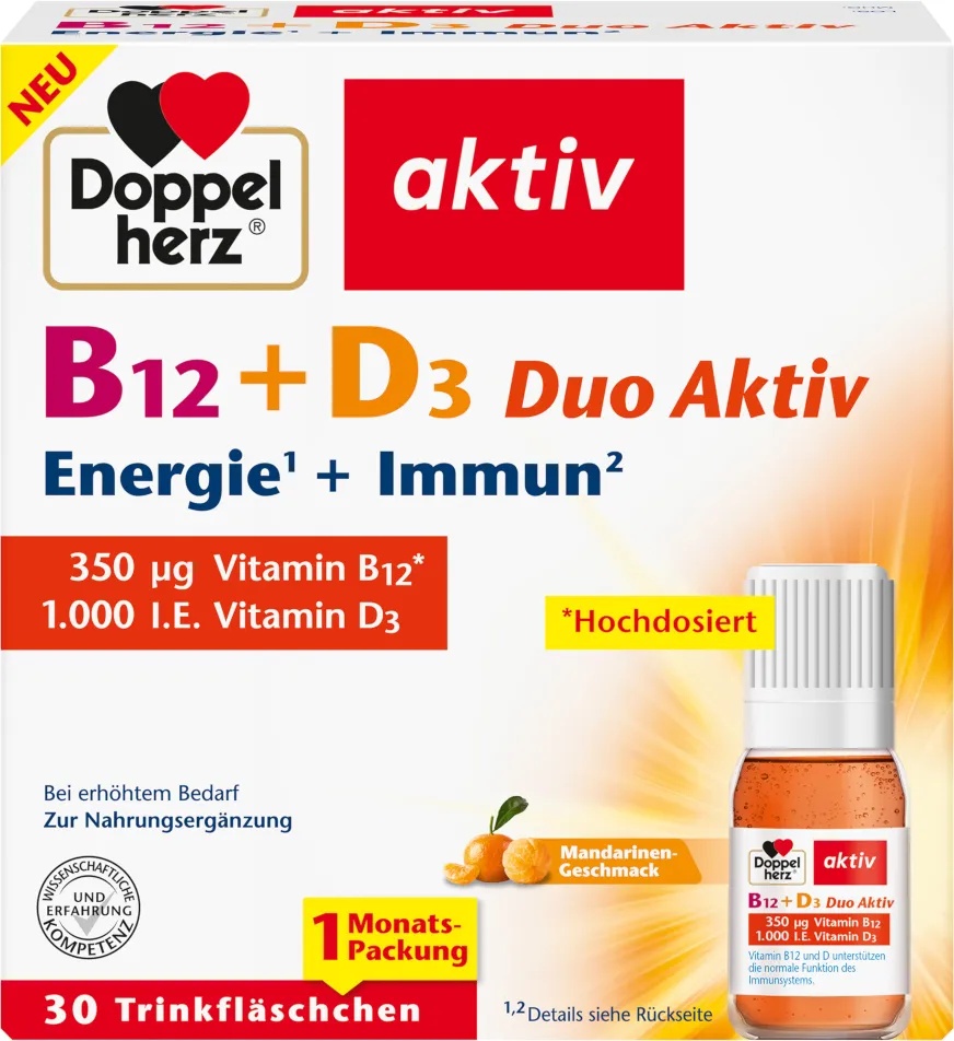 Doppelherz aktiv B12 + D3 Duo Aktiv