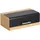 Zeller Brotkasten Bambus Metall 363x20x135cm schwarz