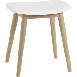 Fiber Hocker weiß