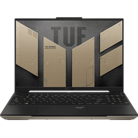 Asus TUF Gaming A16 Advantage Edition FA617XS-N3042W Laptop 40,6 cm (16") WUXGA AMD RyzenTM 9 7940HS 16 GB DDR5-SDRAM 512 SSD AMD Radeon RX 7600S Wi-Fi 6 (802.11ax) Windows 11 Home Schwarz, Sand