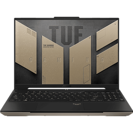 Asus TUF Gaming A16 Advantage Edition FA617XS-N3042W, Notebook, mit 16 Zoll Display, AMD RyzenTM 9,7940HS Prozessor, GB RAM, 512 SSD, RadeonTM RX 7600S, Schwarz, Sand, Windows 11 Home (64 Bit)