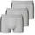 SCHIESSER Formpants Boxershorts grau L 3er Pack