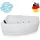 Basera Formentera Eck-Whirlpoolbadewanne 160 x 90 cm (Premium) MPNR