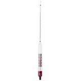 ich-zapfe Alkoholspindel für Wein, mit Thermometer