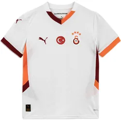 Galatasaray SK 24/25 Auswärtstrikot Jungen PUMA White Red Rhythm Gr. 128  - 8 Jahre