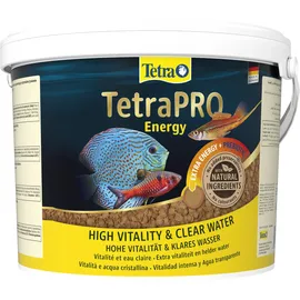 Tetra Pro Energy Multi-Crisps - Premium Fischfutter mit Energiekonzentrat für gesteigerte Vitalität, 10 L Eimer