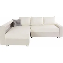Collection AB Ecksofa »Relax L-Form«, inklusive Bettfunktion, Federkern, wahlweise mit RGB-LED-Beleuchtung