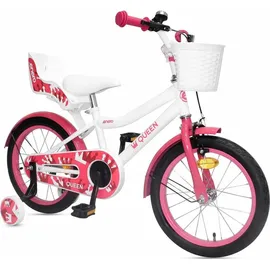Enero Queen 16 Zoll rosa/weiß