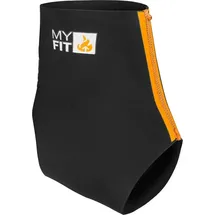 MyFit Footie Donut 2 Mm Knöchelbandage 2 St. Schwarz EU 34-37