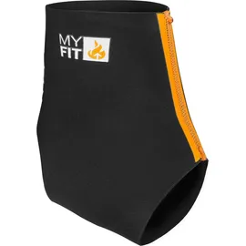 MyFit Footie Donut 2 Mm Knöchelbandage 2 St. Schwarz EU 34-37