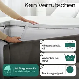 knerst Matratzentopper 5 cm Höhe 120 x 200 cm