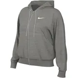 Nike Sportswear Phoenix Fleece Oversized Kapuzenjacke Damen 063 dk grey heather/sail XS