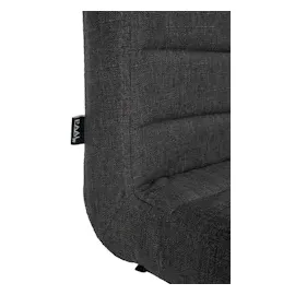 CLP 2er Set Esszimmerstuhl Elvas Stoff I Höhenverstellbar Und 360 Grad Drehbar, Mit Bodenschonern I Wohnzimmerstuhl Mit Gestell In Chromoptik