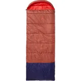 Mc Kinley McKINLEY Unisex – Erwachsene Comfort II 5 Schlafsack, Red Rust/Navy Dark, 195R