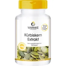 Warnke Vitalstoffe GmbH Kürbiskern Extrakt Kapseln 250 St.