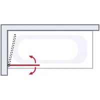 Schulte Badewannenaufsatz inkl. Klebe-System, 1-teilig, 70 x 130 cm
