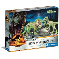 Clementoni JW3 - Ausgrabungs-Set Triceratops, Dinosaurier, Archäologie, 7 Jahr(e