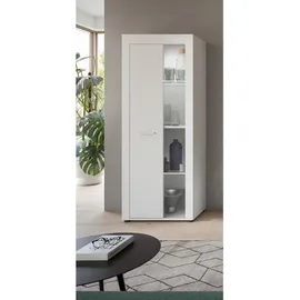 Möbel Boss Vitrine Jam 60 x 159 x 35 cm Weiß