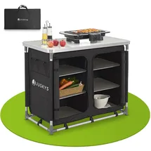 Juskys Campingküche Ruda Schwarz