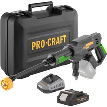 PROCRAFT CW20bb Akku Hochdruckreiniger 20 V 30 bar 180 l/h