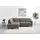 sit&more Ecksofa SIT & MORE "Farö L-Form", braun (schlamm), B:251cm H:90cm T:187cm, Sofas, Ecksofa, inklusive Federkern, wahlweise mit Bettfunktion und Bettkasten