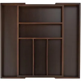 Relaxdays Besteckkasten »Bambus« braun, 48x5x46 cm