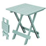Spetebo Klapptisch 45 x 43 x 50 cm weiß