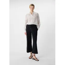 Comma, comma Crop-Hose mit Semi Wide Leg - 40