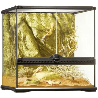 Exo Terra Terrarium aus Glas, mit einzigartiger Front Belüftung, 45 x 45 x 45cm