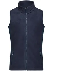 Damen Fleece Weste "JN855" - L - navy/navy