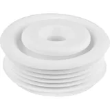 Evenes Gummi-Spülrohrverbinder für Euro-WC Druckspüler Anschluss 55-58mm/ ohne Rosette