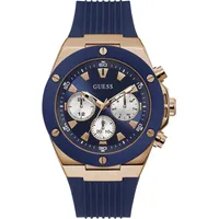 GUESS Poseidon GW0057G2 Herrenuhr - Blau