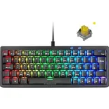 Mars Gaming Mkminipro Gaming-tastatur Spanisch - Black / Yellow