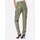 CREATION L Lederimitathose CREATION L, Damen, Gr. 26, Kurzgrößen, grün (khaki), 100% Polyester, unifarben, Hosen