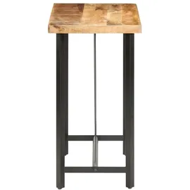 vidaXL Bartisch 120 x 58 x 107 cm Raues Mangoholz Braun