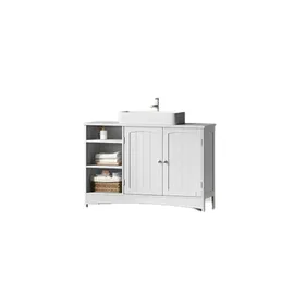 Möbel Kraft Waschbeckenunterschrank 90 x 60 cm Weiß