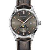 Certina DS-8 Moon Phase C033.457.16.081.00 - anthrazit,braun - 40mm