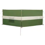 vidaXL Camping-Windschutz Grün 344x120 cm Wasserdicht