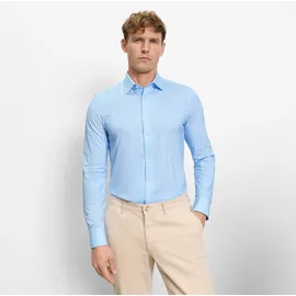 Olymp Body-Fit Hemd Level 5 Blau 42