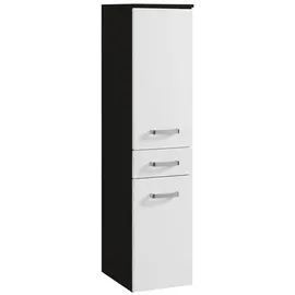 Held Bologna Midischrank 30 x 130 x 35 cm Grau/Weiß