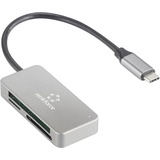 Renkforce Speicherkartenleser USB-C® 5Gbps Silber