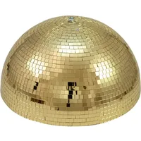 Eurolite Spiegel-Halbkugel 50cm gold motorisiert