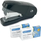 Rapesco RAPESCO® Heftgerät Germ-Savvy ECO Less Effort schwarz,