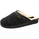 Fischer Markenschuh Pantoffeln Schwarz 45